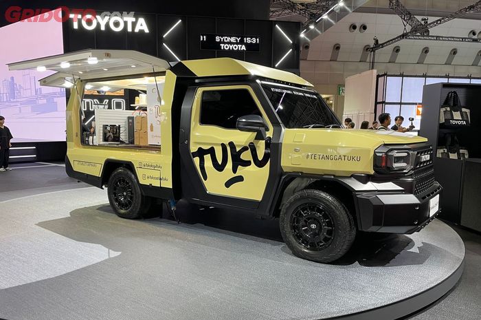Toyota Rangga Concept saat dipamerkan di Japan Mobility Show 2023