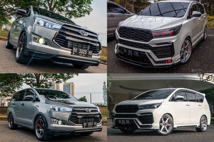 Referensi modifikasi Toyota Innova Reborn sangar dari Medan dan Surabaya