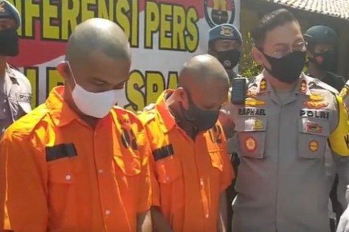 Aparat Polres Sragen berhasil membongkar sindikat pencurian lintas provinsi dengan modus pecah kaca mobil, Senin (31/8/2020). 