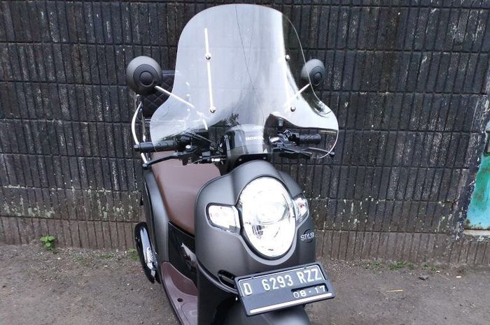Pilihan Windshield Geba All New Honda Scoopy, Ada 4 Model 