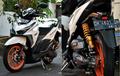 Modifikasi Honda Vario 150, Tampang Sporty, Kaki-kaki Beraura Racing