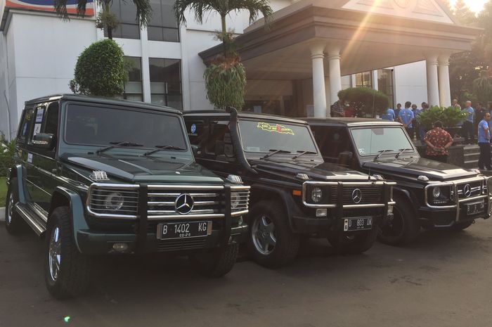peserta Jasa Raharja Ring of Java x Country kebayankan SUV Mercedes-Benz