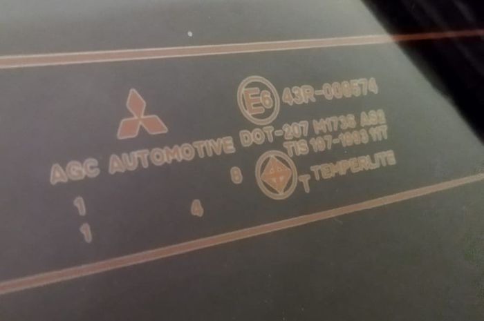 Standar kaca AGC Automotive di Mitsubishi Pajero Sport