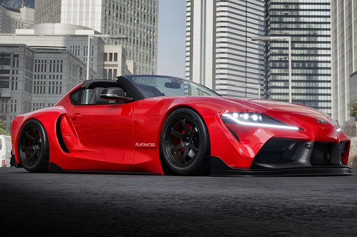 Toyota Supra terbaru yang dibuat convertible