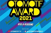 Siap-siap! OTOMOTIF Award 2021 Digelar Sore Ini Pukul 15.00 WIB Secara Virtual, Ini Link Buat Menyaksikannya