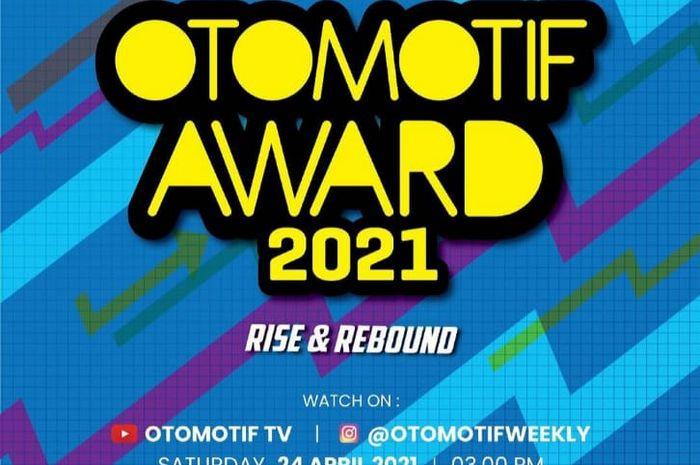 OTOMOTIF Award dengan tema Rise &amp; Rebound.