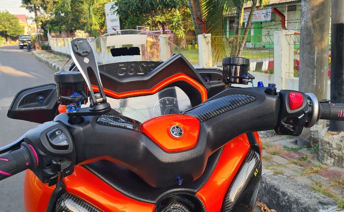 Setang Yamaha XMAX ikut diupgrade