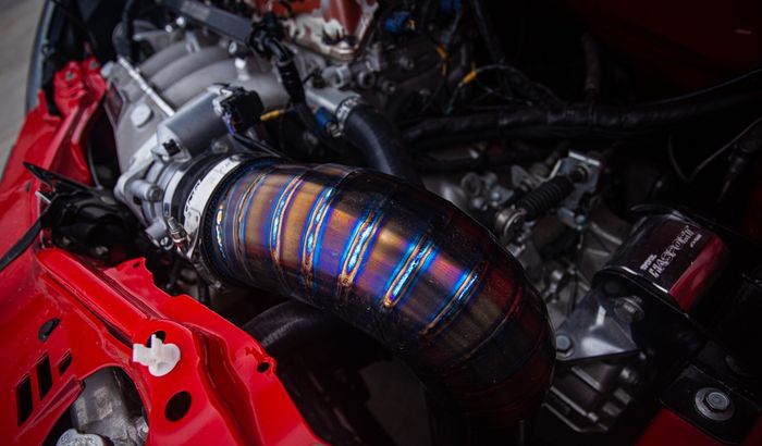 Mesin modifikasi Honda Jazz GE8 ini mampu merilis tenaga 323 dk