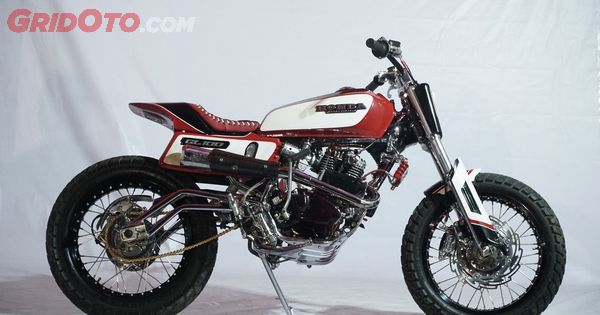 Mau Honda Gl 100 Jadi Keren Pakai Gaya Street Tracker Begini Aja Gridoto Com