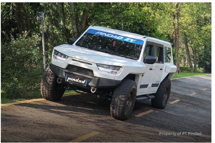 mobil listrik Pindad Morino EV 