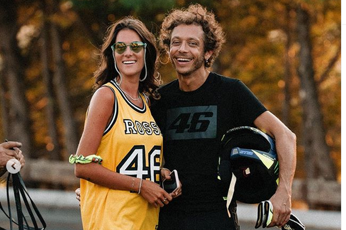 Valentio Rossi dan Francesca Sofia Novello