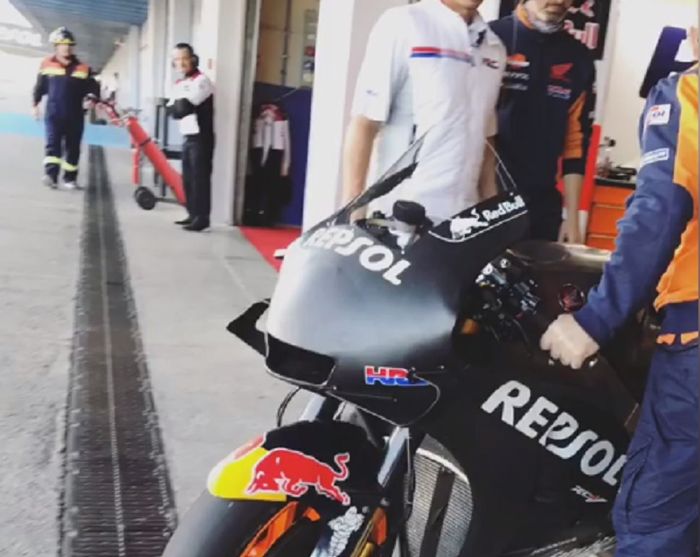Marc Marquez jajal aero fairing baru