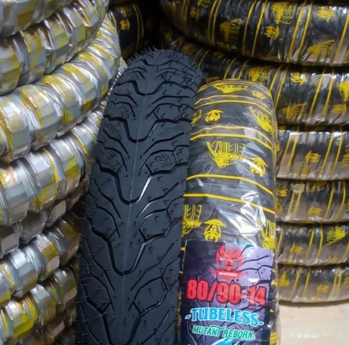 Ban Mahogra Tire dibuat dengan metode vulkanisir full press