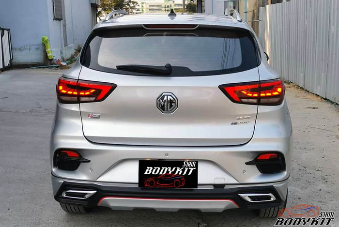 Tampilan belakang modifikasi MG ZS facelif garapan Siam Bodykit