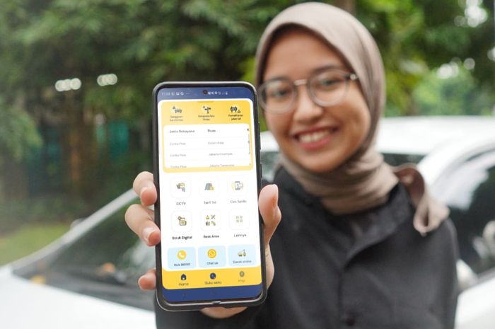 Ilustrasi aplikasi Travoy