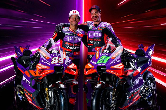 Pramac Racing launching tim untuk MotoGP 2024, tampil dengan livery baru bersama Franco Morbidelli dan Jorge Martin