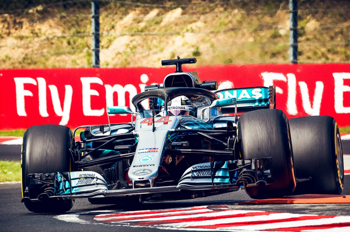 Lewis Hamilton di F1 Hongaria 2018