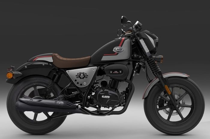 Tampilan digital Renegade Duty Ace dari UM Motorcycles