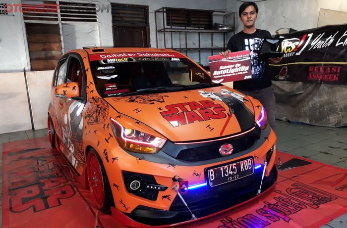 Daihatsu Sirion, runner-up AuroLight Up Padang 2017