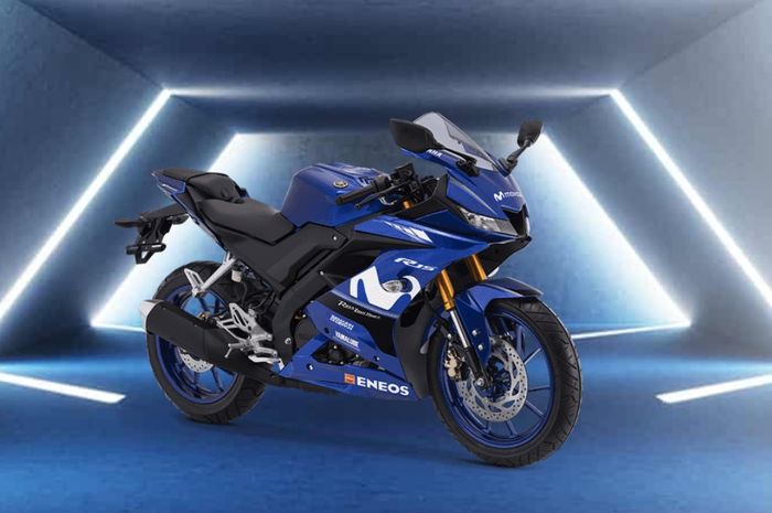 Yamaha All New R15 dengan livery Movistar Yamaha musim 2018