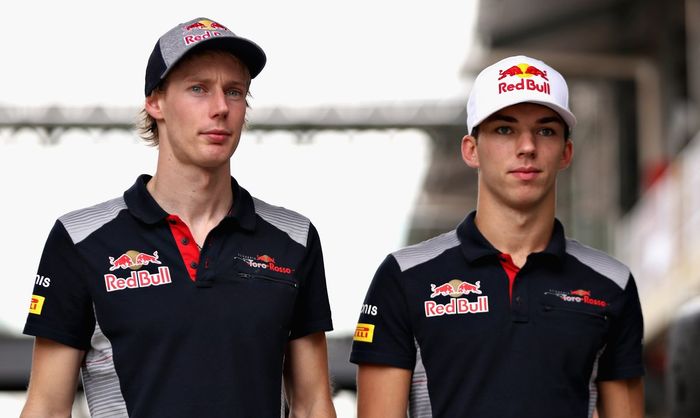 Brendon Hartley dan Pierre Gasly akan memulai kompetisinya di balap F1 secara penuh mulai tahun 2018 bersama tim Toro Rosso