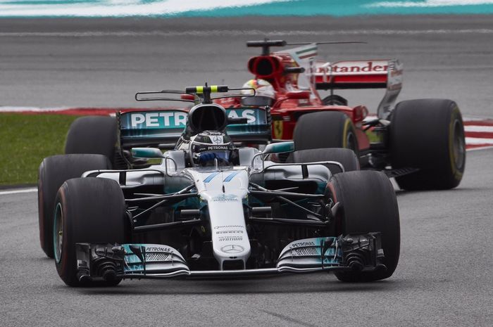 Ilustrasi mobil Formula 1