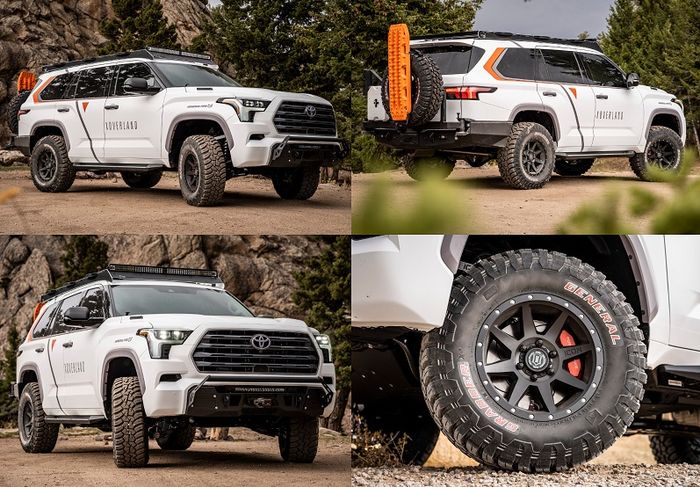 Modifikasi Toyota Sequoia Expedition Overland di ajang SEMA Show 2022