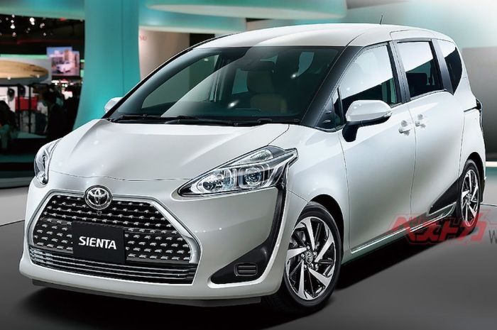 Renderan Toyota Sienta facelift yang dibuat oleh Best Car