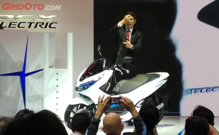 PCX electric diboyong setelah dari Tokyo Motor Show