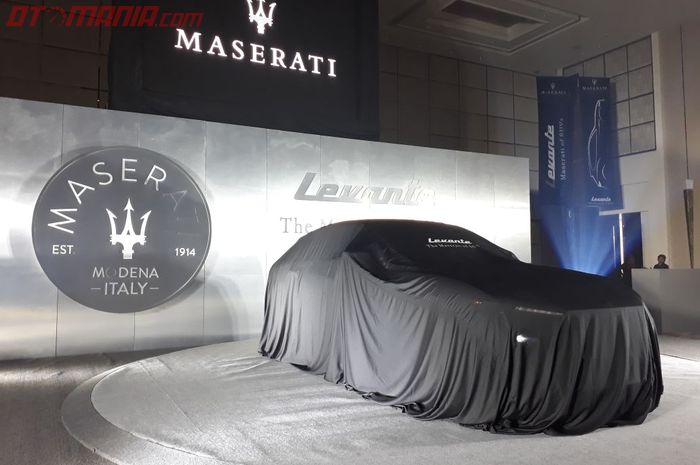 Maserati Levante diperkenalkan di Indonesia hari Senin (11/12/2017)