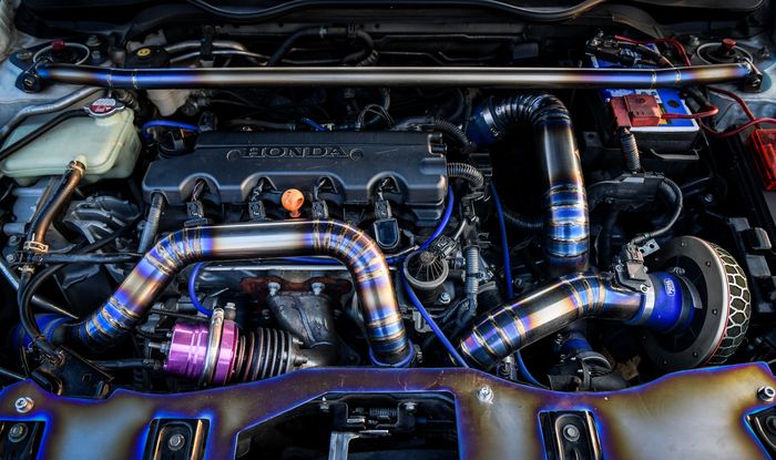 Potensi tenaga modifikasi Honda Civic Turbo didongkrak sampain 250 dk