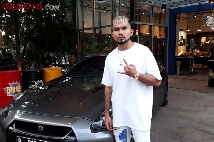 Youtuber sekaligus rapper, Roy Ricardo, hadir dalam Prime Social Media Launch di bilangan Kemayoran, Jakarta Pusat