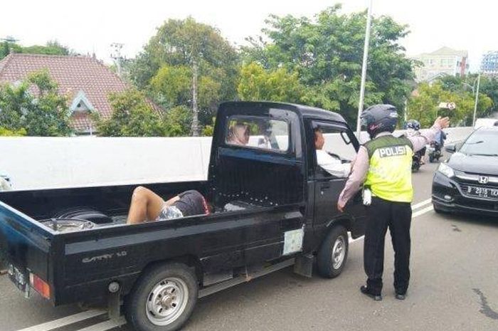 Korban kecelakaan di flyover Manahan