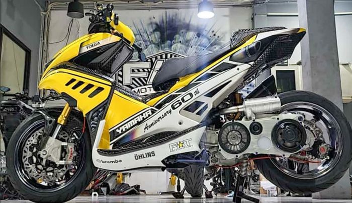 Kaki-kaki Yamaha Aerox custom