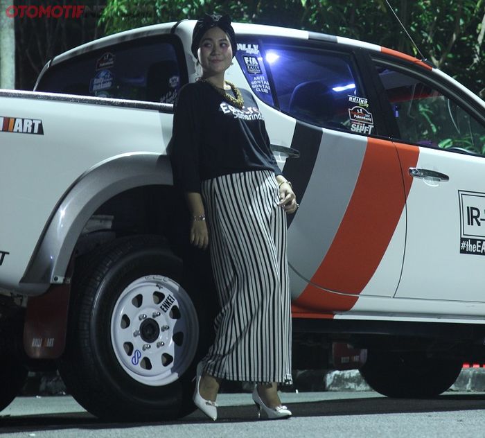 Siapa sangka mobil ini pemiliknya seorang wanita cantik?