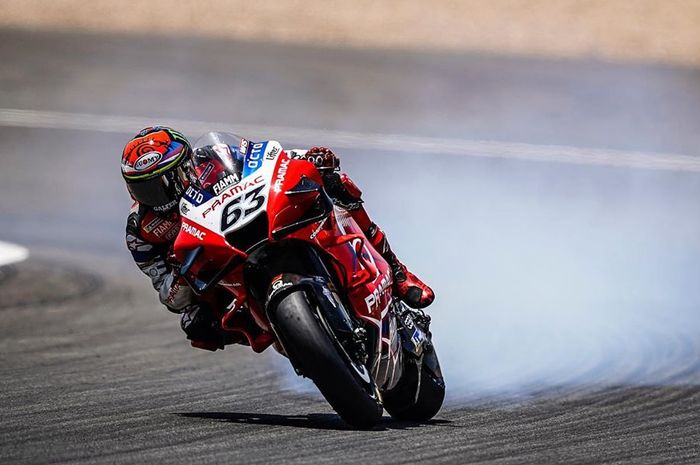 Francesco Bagnaia jalani operasi tulang kering