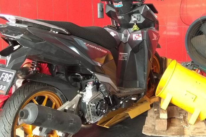 Upgrade performa Honda Vario 150 dibore up dan stroke up menjadi 200 cc