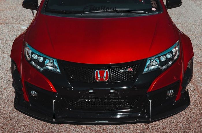 Tampilan depan Honda Civic Type R