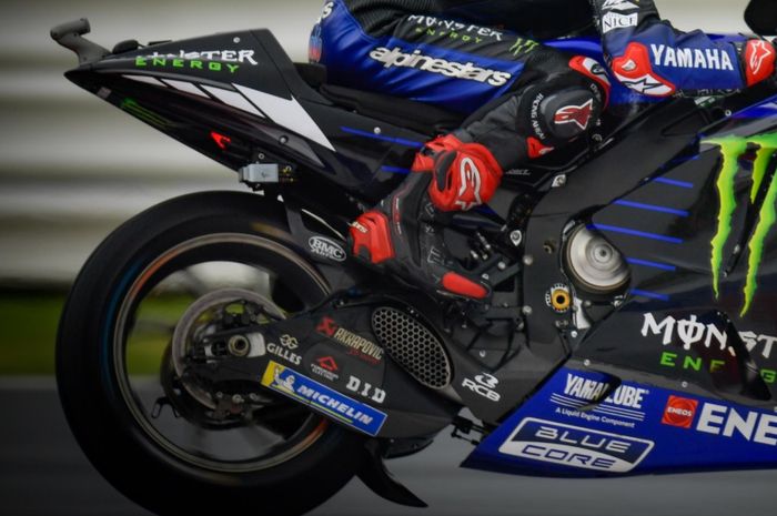 Setting suspensi mempengaruhi keawetan ban motor MotoGP