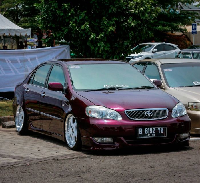 Corolla Altis menjadi populer, sekennya pun masih ramai dicari untuk bahan modifikasi