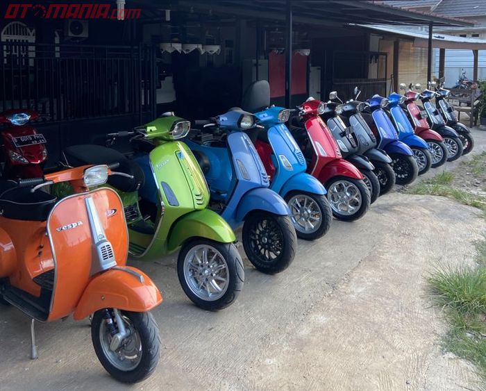Spesialis jual Vespa seken di Bekasi Jawa Barat