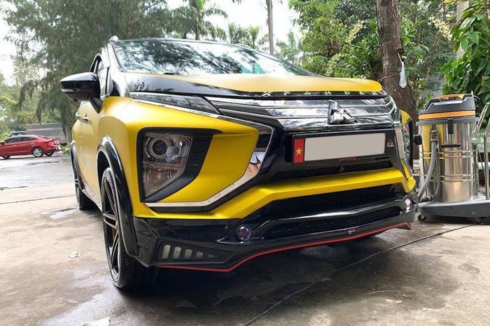 Modifikasi Mitsubishi Xpander pakai skema warna dual-tone