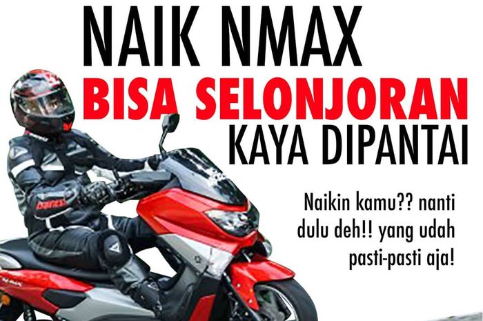 Poster promosi keunggulan produk NMAX