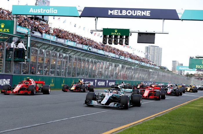 Kalender balap F1 2019 tidak berubah, sama seperti 2018 yang seri pembuka berlangsung di Melbourne, Australia