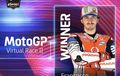 Francesco Bagnaia Tak Menyangka Bisa Menang di Seri Kedua Balapan Virtual MotoGP