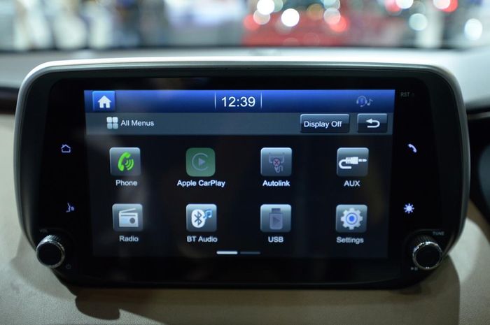 Head unit di New Santa Fe