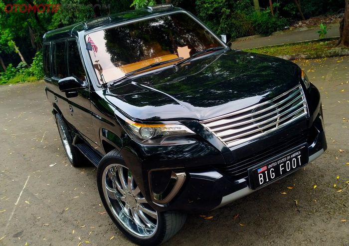 Modifikasi Isuzu Panther bermuka Fortuner