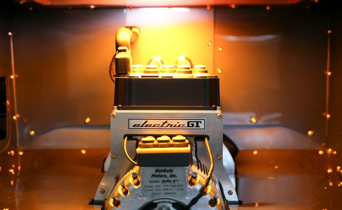 Mesin listrik yang terpasang di VW Type 20 Concept