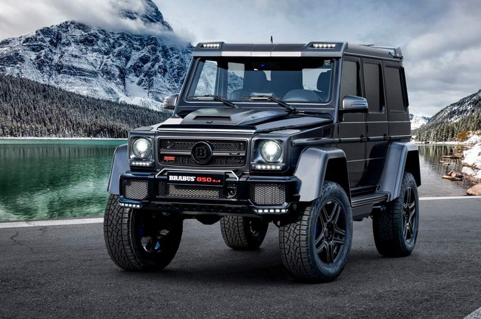 Modifikasi Mercedes-AMG G63 garapan Brabus dengan tenaga 838 dk