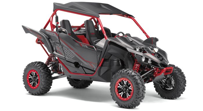 Yamaha SSV, YZX1000R SS yang dipakai Kris Meeke beraksi di jalan aspal bersalju